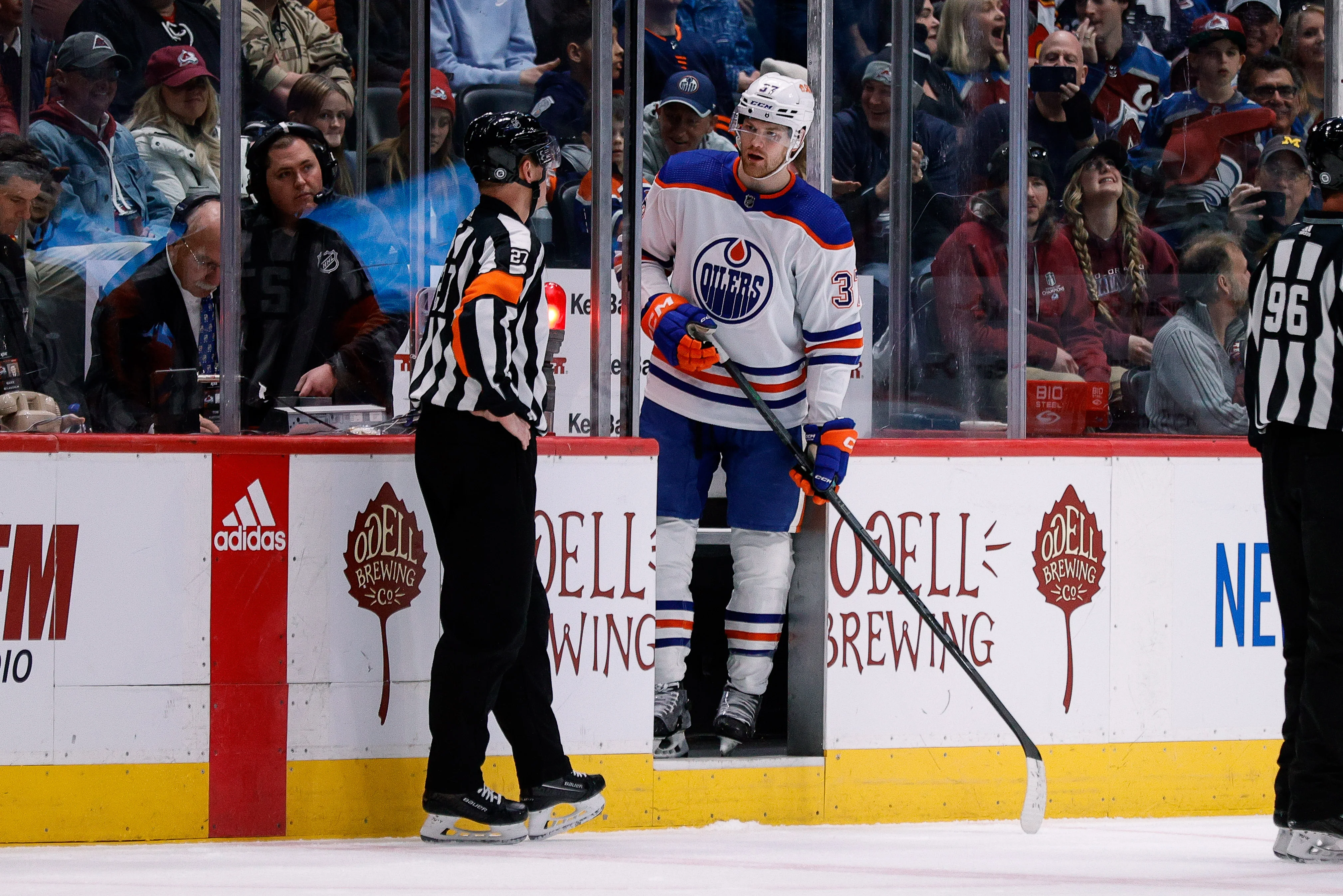 Chris Kreider’s hard hit on Leon Draisaitl sparks outrage in Game 5