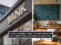 May 1 Holiday in India: Banks Closed, Markets Pause for Maharashtra Day