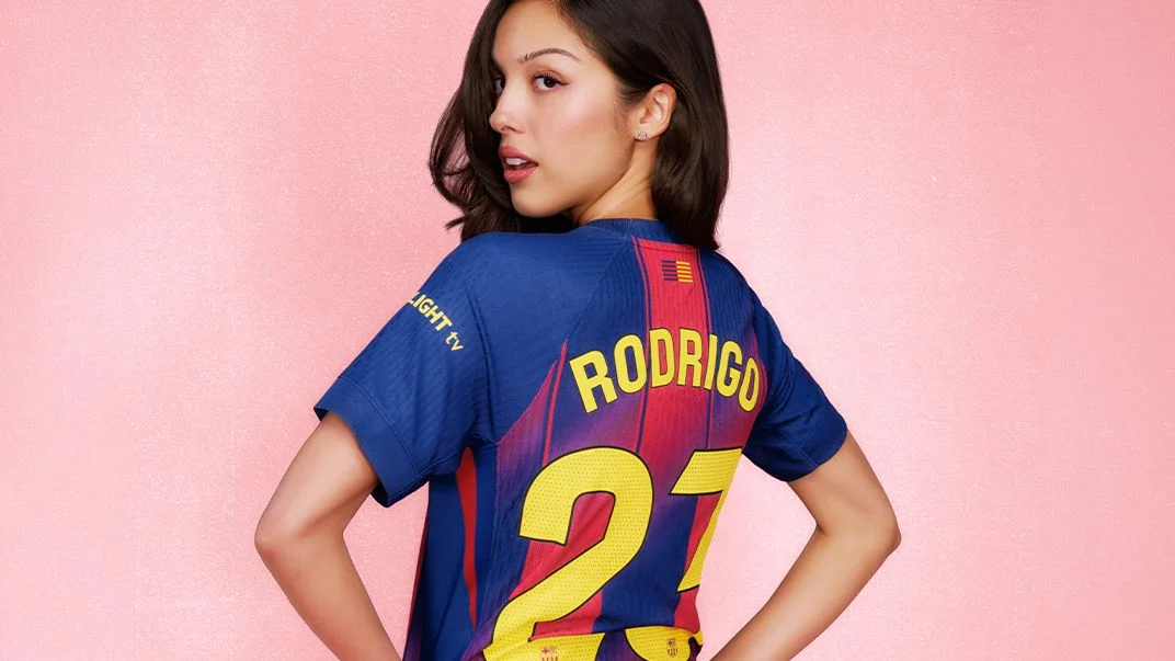 Olivia Rodrigo Barcelona Jersey deal set for El Clásico on May 10