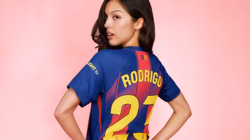 Game Time! Olivia Rodrigo on Barça, Robert Smith, and the Countdown to Her Third Album
