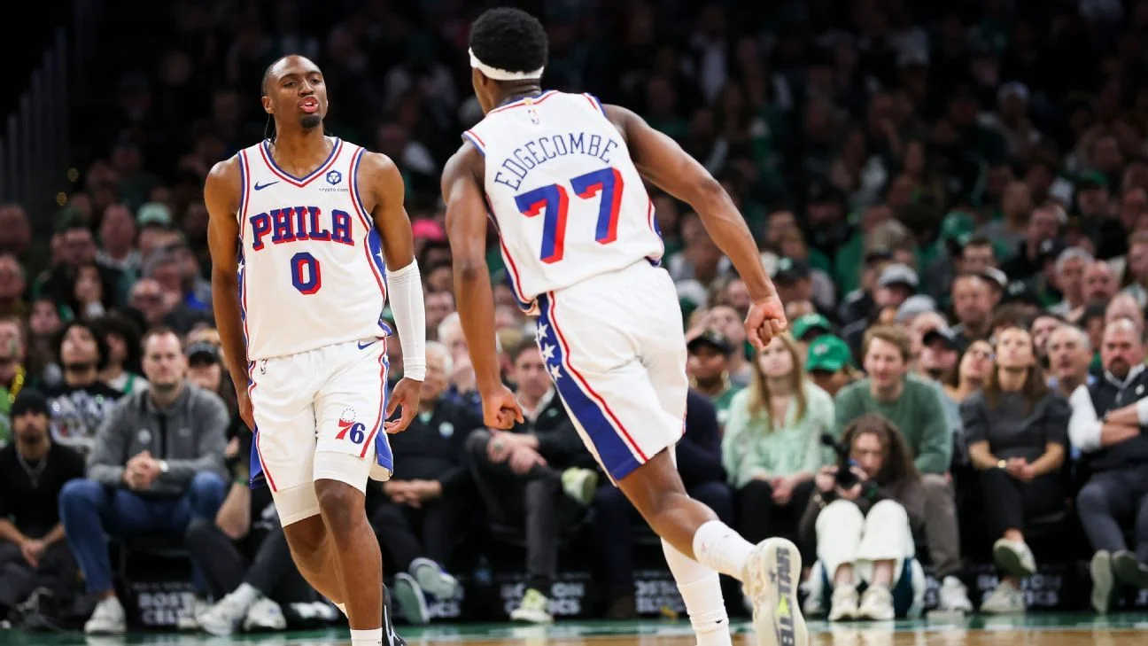 Playoff Bracket: VJ Edgecombe sparks 76ers past Celtics to even series