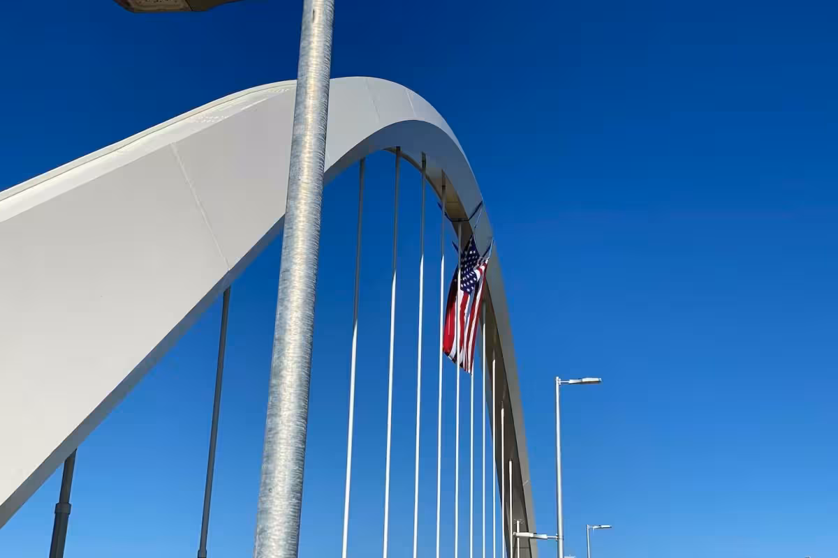 Frederick Douglass Bridge closed after person scales arch in D.C.