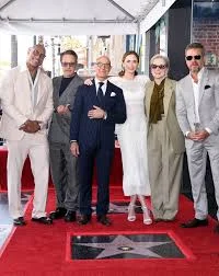 John Krasinski gets a mention as Emily Blunt, Stanley Tucci get Walk of Fame stars