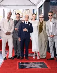 John Krasinski gets a mention as Emily Blunt, Stanley Tucci get Walk of Fame stars