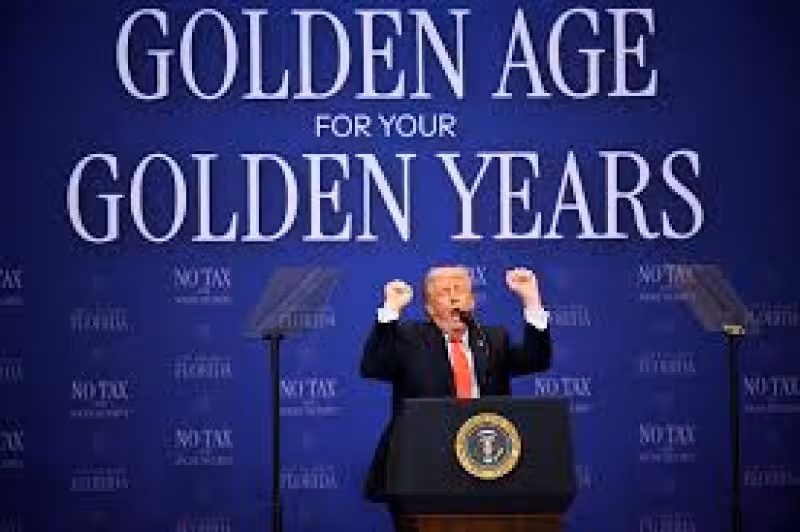 Trump returns to public events, delivering profane speech