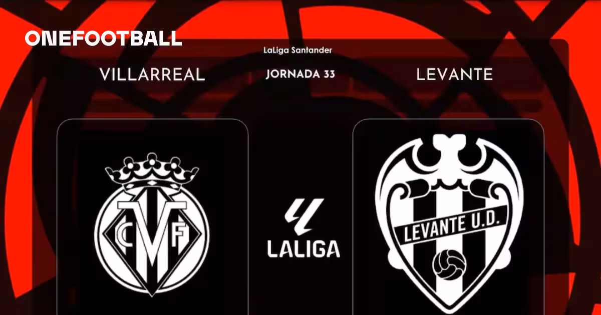 Villarreal - Levante: hosts chase six straight wins as visitors fight for survival