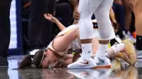 Fever Game: Caitlin Clark scores 21, exits after hard fall in preseason