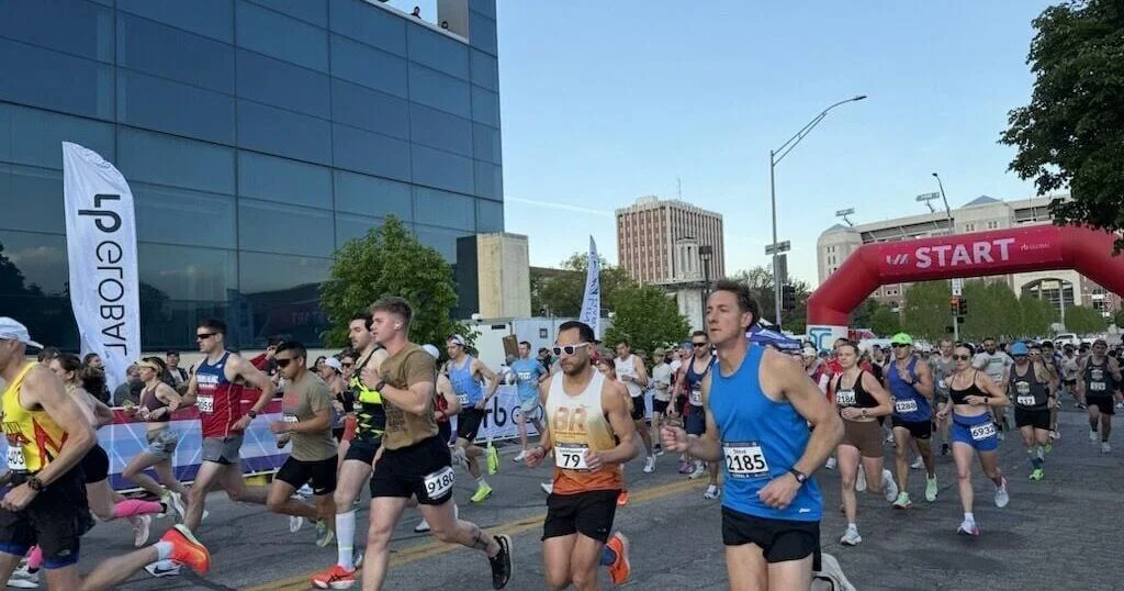 Jackson Caldwell wins Lincoln Marathon as crowds line finish on Stadium Drive