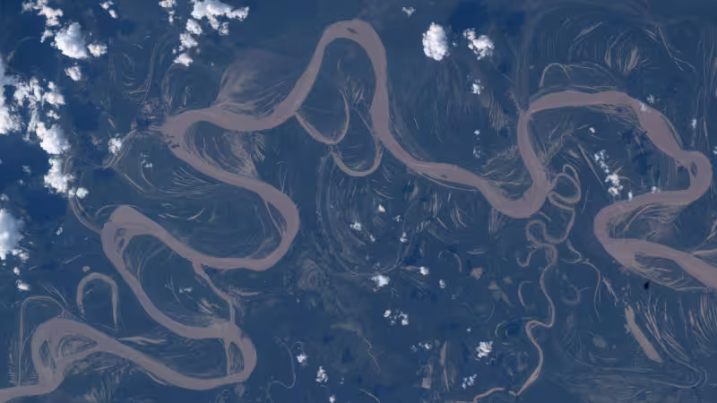 An Amazon rainforest river from space | Space photo of the day for April 30, 2026