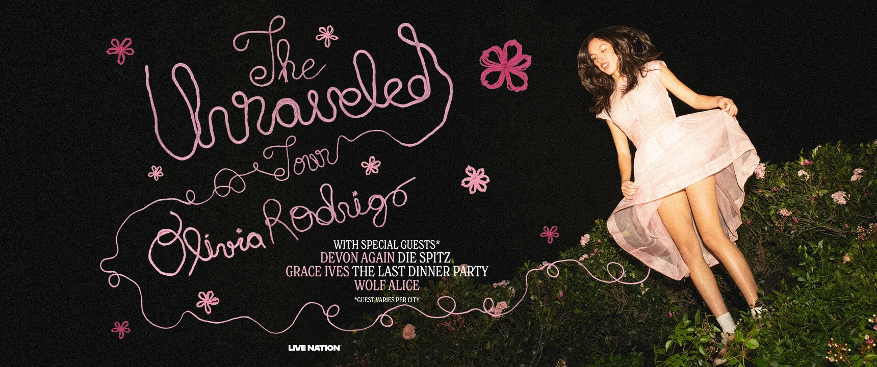Olivia Rodrigo Tour 2026: Unraveled Tour set for 65 dates across three continents