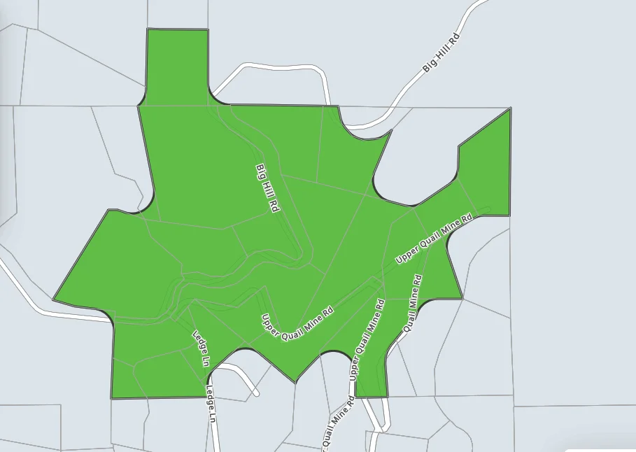 Pge Outage hits 20 customers after Big Hill Road crash near Ledge Lane
