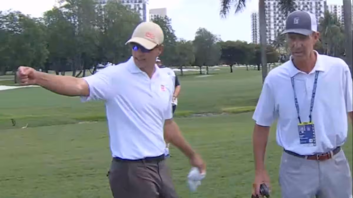 Adam Scott Golfer returns to Doral, then makes costly wrong-ball blunder