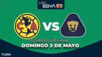 América - Pumas: Liguilla quarterfinal set for Sunday at Estadio Banorte