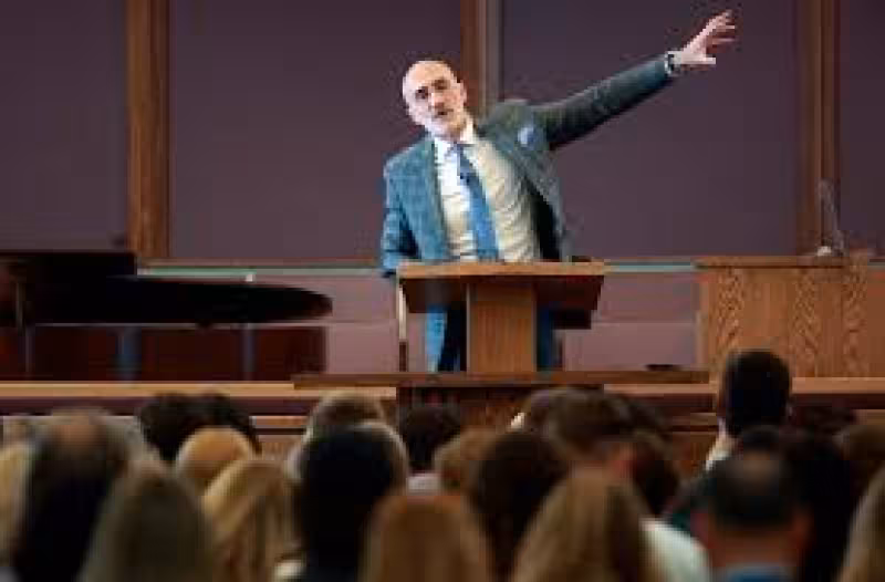 At young adult interfaith event, Arthur C. Brooks addresses the ‘meaning crisis’