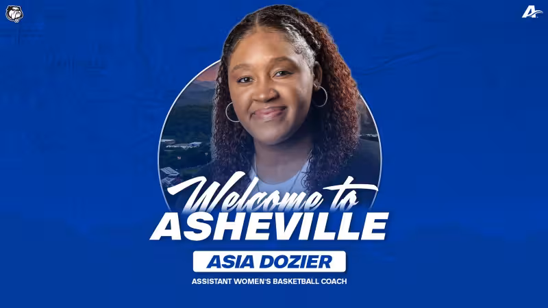 Asia Dozier Takes Charge as UNC Asheville Women's Basketball Assistant Coach
