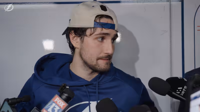 Dominic James | Postgame ECQF Game 5 vs Montreal | Tampa Bay Lightning