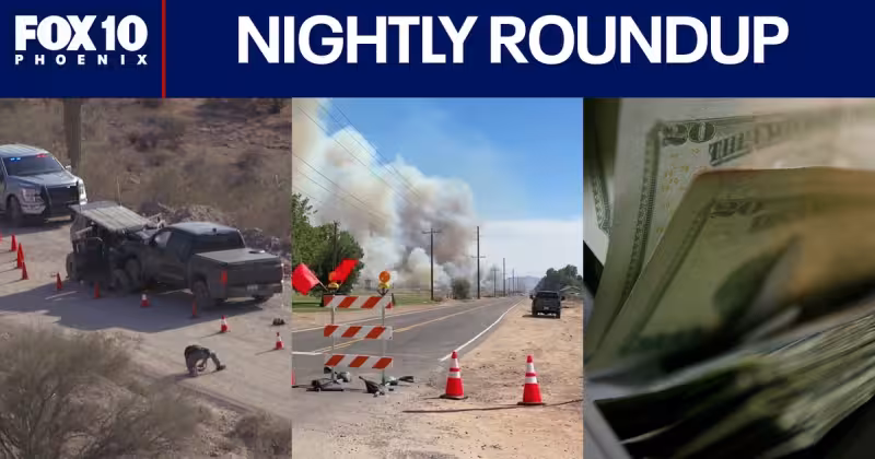 Crews continue to battle Hazen Fire; head-on crash sends 9 to the hospital | Nightly Roundup