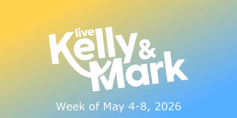 "Live with Kelly and Mark" Guest List: Paul Bettany, Jamie Lynn Sigler, and More to Appear Week of May 4th