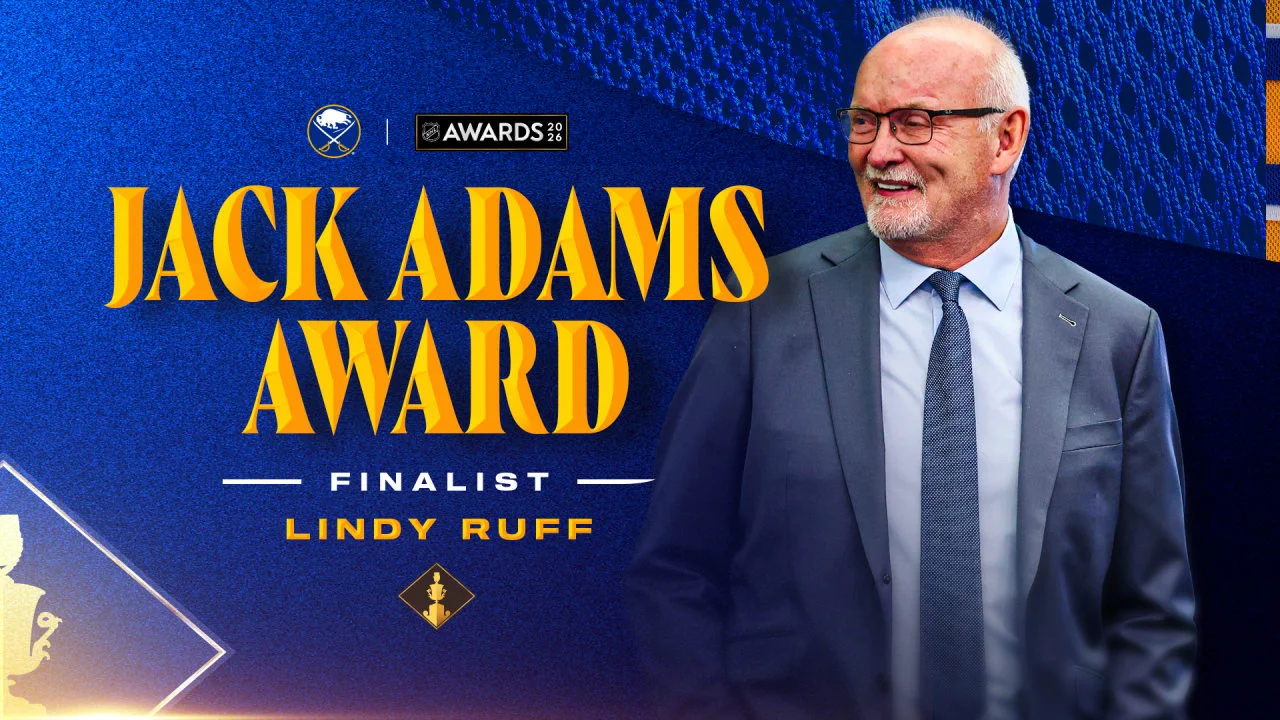 Jon Cooper named Jack Adams finalist as Buffalo’s Ruff, Muse join him