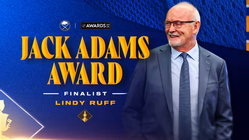 Lindy Ruff named finalist for Jack Adams Award | Buffalo Sabres