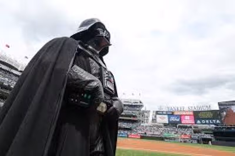 See photos from Star Wars weekend at Yankee Stadium