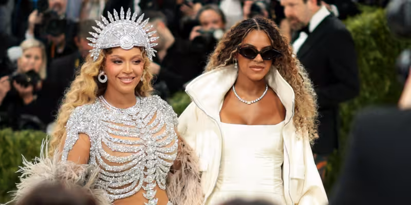 Blue Ivy Carter Makes Her Met Gala Debut in a White Bubble Gown Alongside Beyoncé