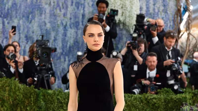 Cara Delevingne Does LBD in the Front, Naked Dressing in the Back at the 2026 Met Gala