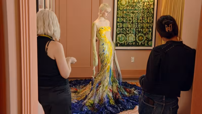 The Story Behind Emma Chamberlain’s Hand-Painted Gown for The Met Gala 2026