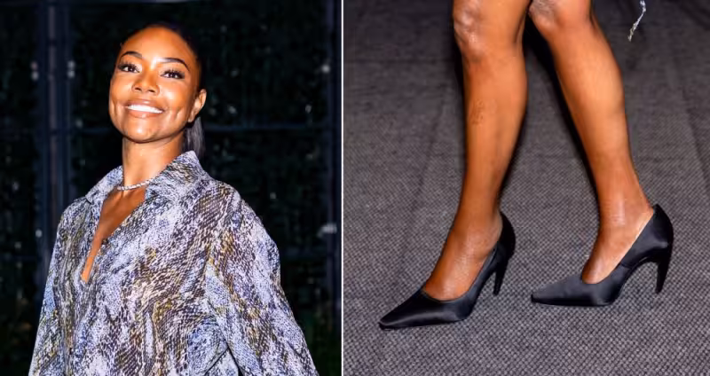Gabrielle Union Wade Keeps Jude’s Fame Pump Streak Going in Black Before the Met Gala