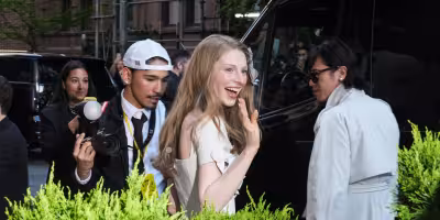 Hunter Schafer Met Gala look channels Mugler’s Angel Elixir mood