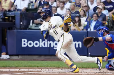 Jackson Chourio takes another foul ball off ankle as Brewers wait on activation