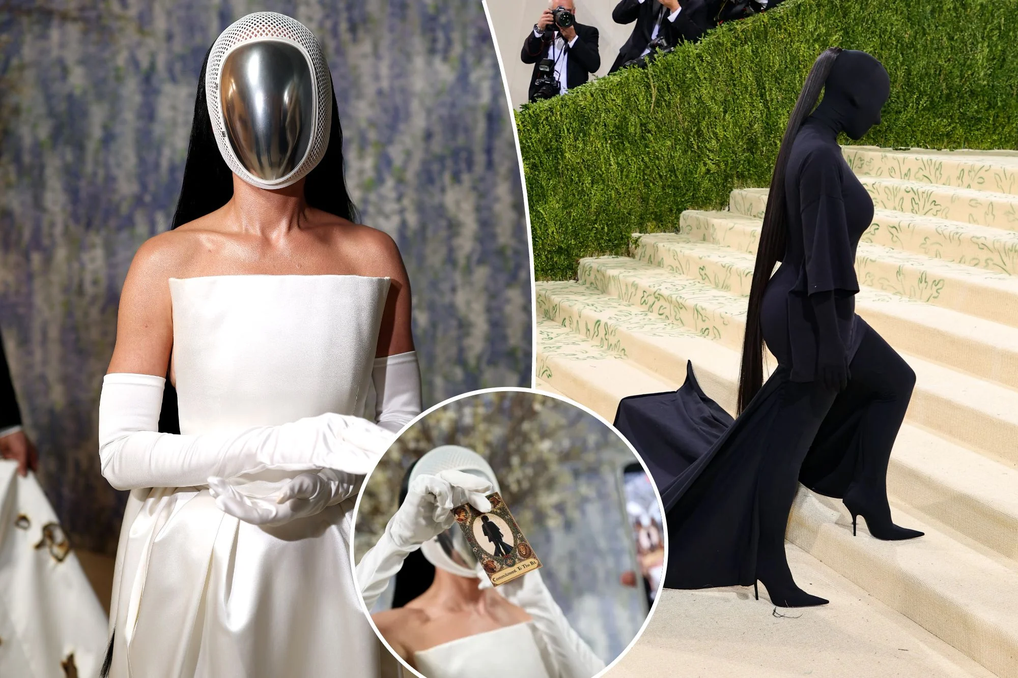 Katy Perry Met Gala return blends AI joke with tarot-card flair