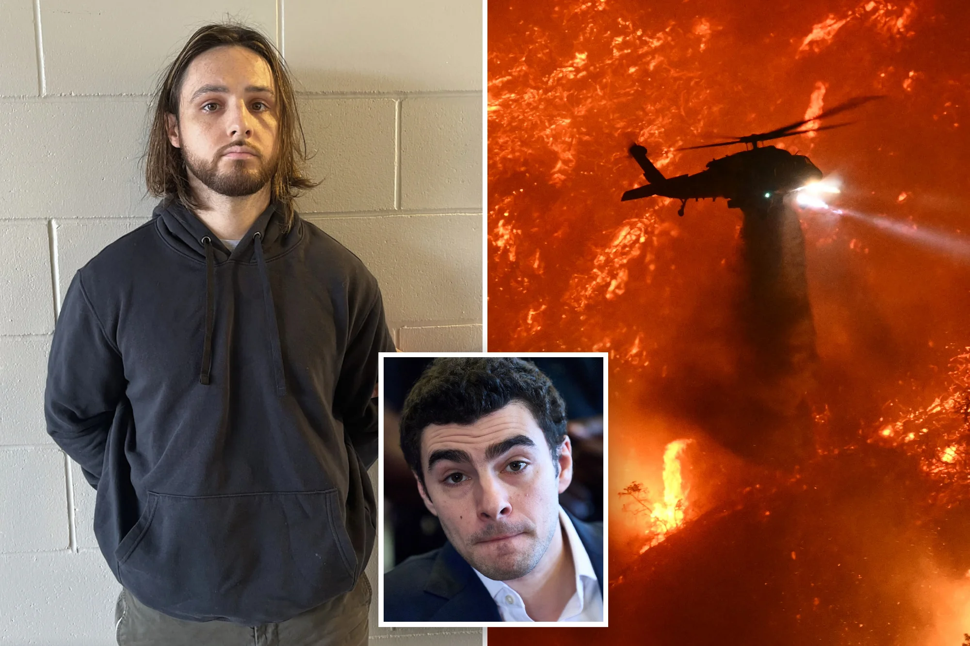Luigi Mangione link surfaced in case against Palisades fire suspect