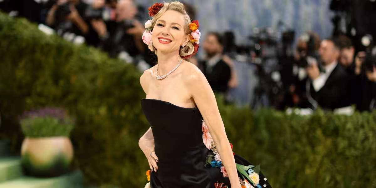 Naomi Watts pushes Stripes Beauty into the menopause conversation
