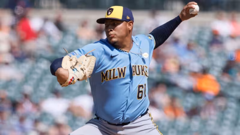 Brewers reliever Angel Zerpa set for season-ending elbow surgery