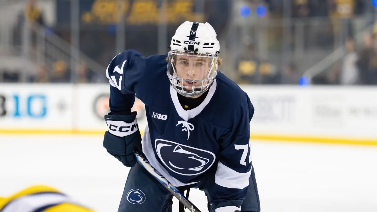 Chicago Blackhawks prospect Gavin McKenna shines in Penn State debut