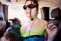 Meg Stalter crashes Bushwick lookalike contest to launch pop debut