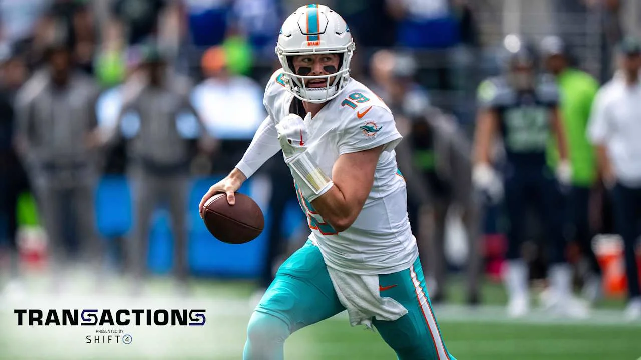 Skylar Thompson Ravens Signing Adds Fifth Quarterback to Baltimore Roster