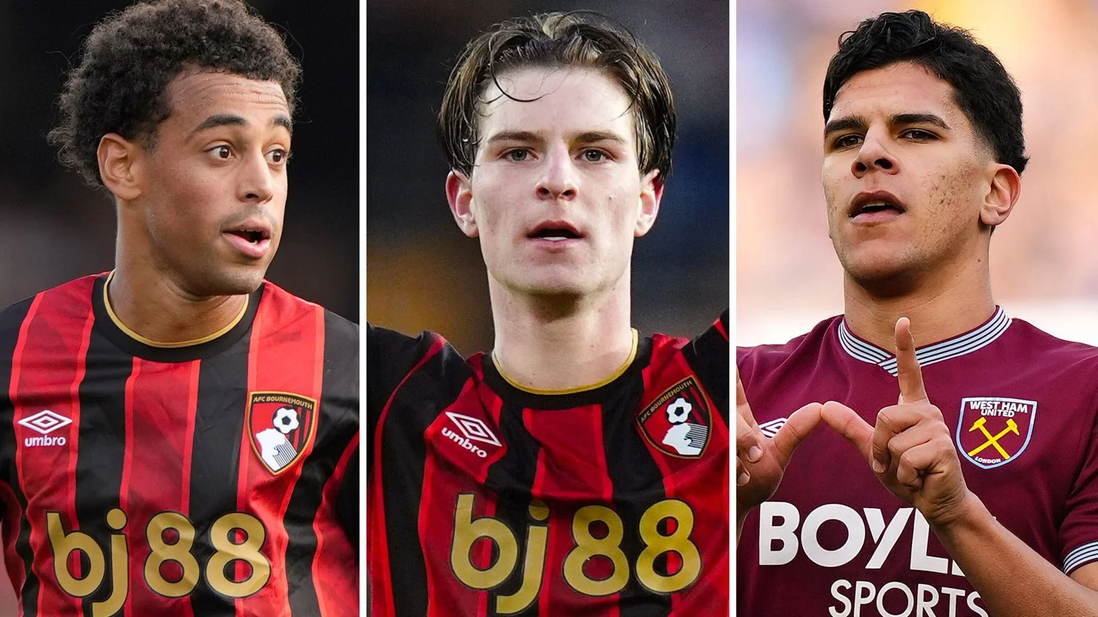 Tyler Adams: Manchester United step up interest in West Ham's Mateus Fernandes