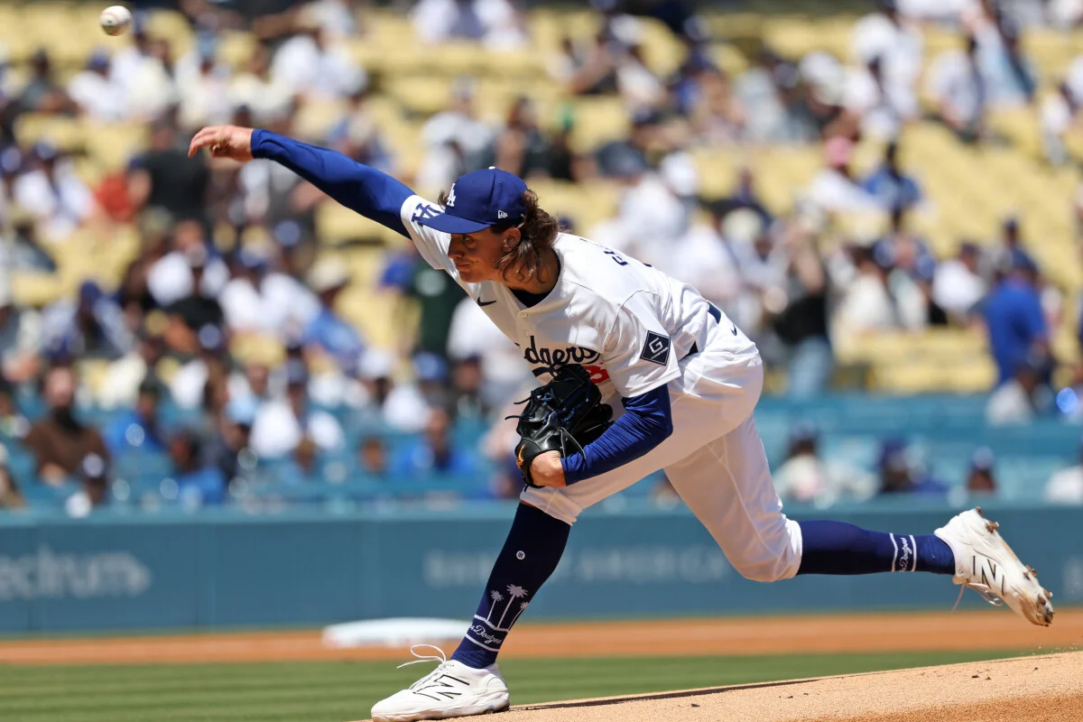 Glasnow reaches 1,000 strikeouts as Dodgers ace keeps rolling