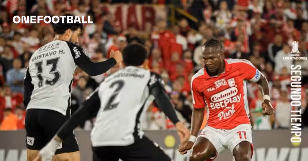 Posiciones De Independiente Santa Fe Contra Corinthians tras el 1-1
