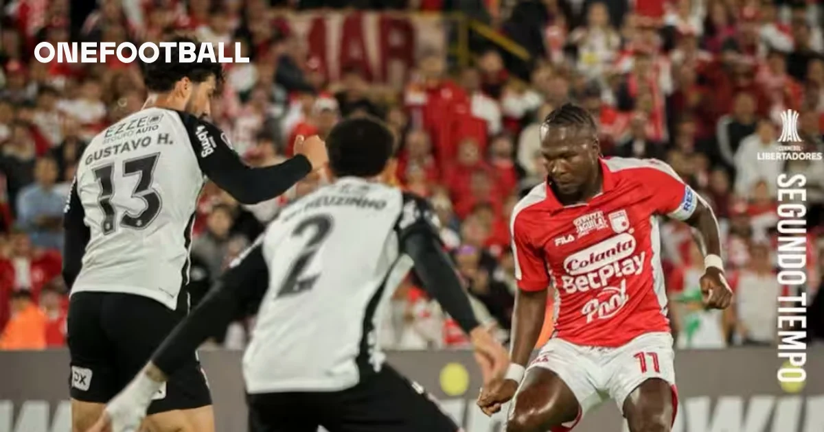 Posiciones De Independiente Santa Fe Contra Corinthians tras el 1-1