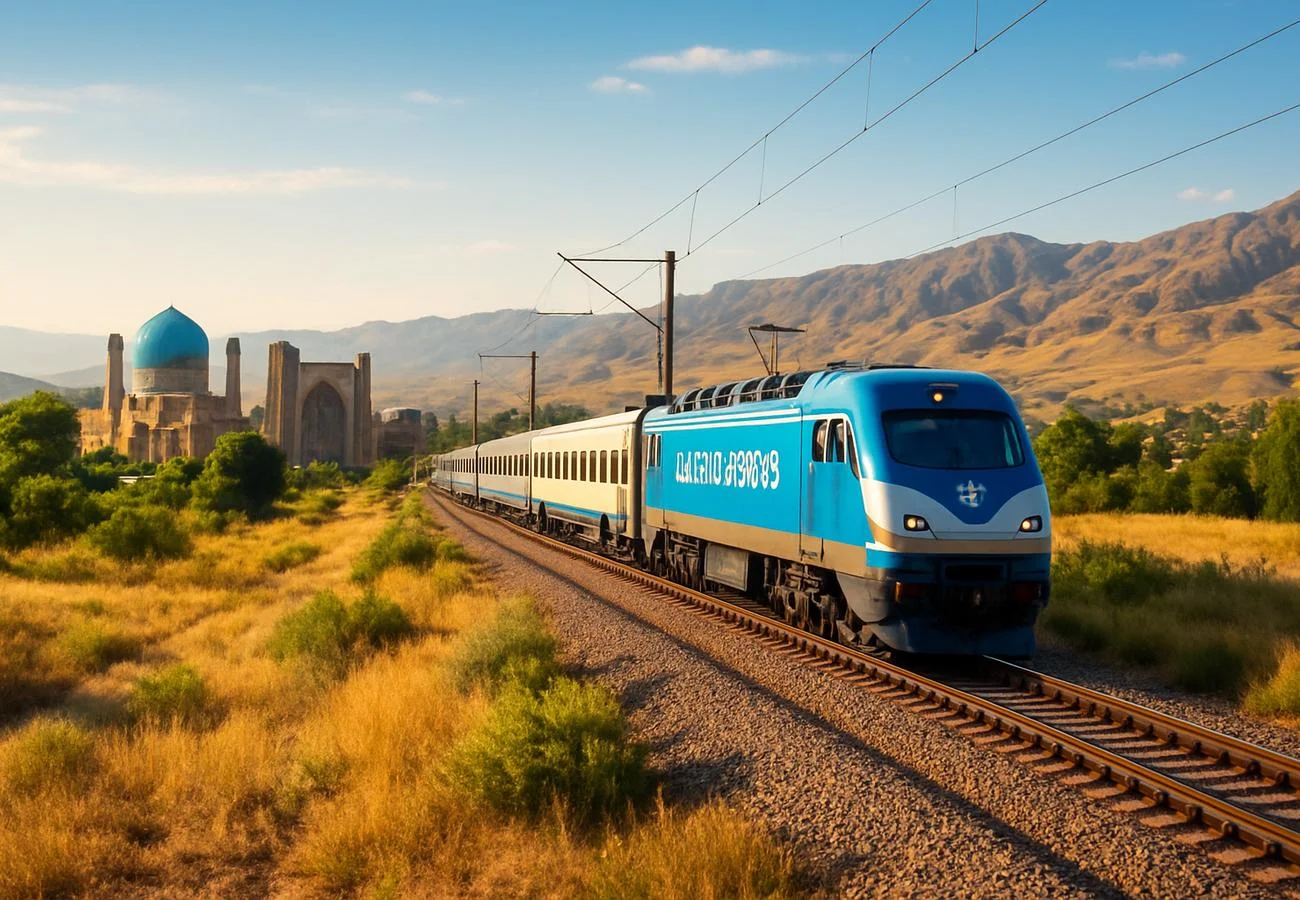 Uzbekistan and Kazakhstan tout Keruen Express as Silk Road rail revival