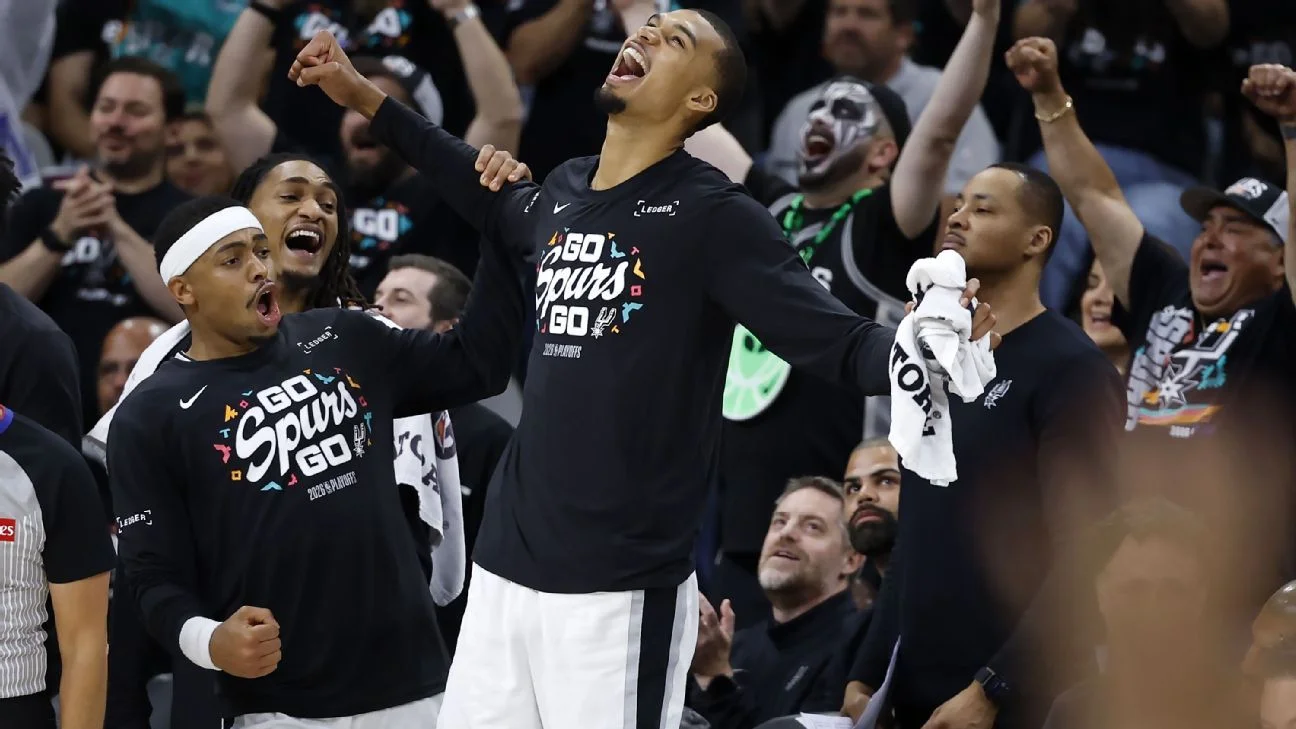 Wolves Nba: Spurs rout Timberwolves 133-95 to level series 1-1