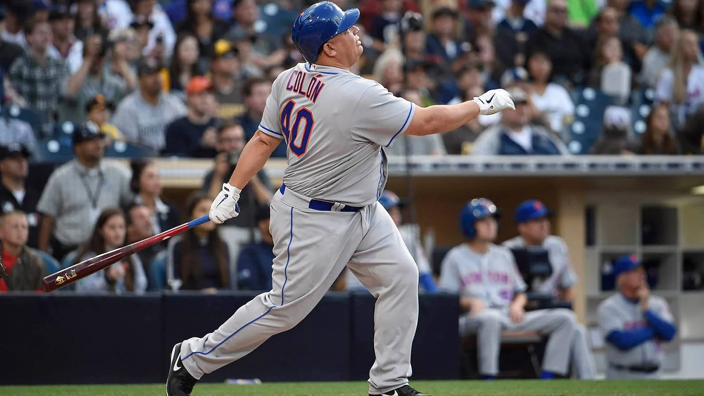 Bartolo Colon homers at 42 for Mets in San Diego