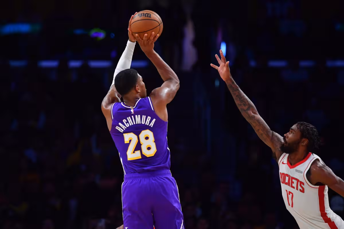 Hachimura's 50.8% playoff 3-point mark turns Lakers' spotlight to OKC
