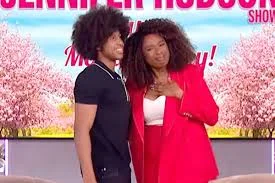 Jennifer Hudson gets emotional as son David surprises her with Mother’s Day cake