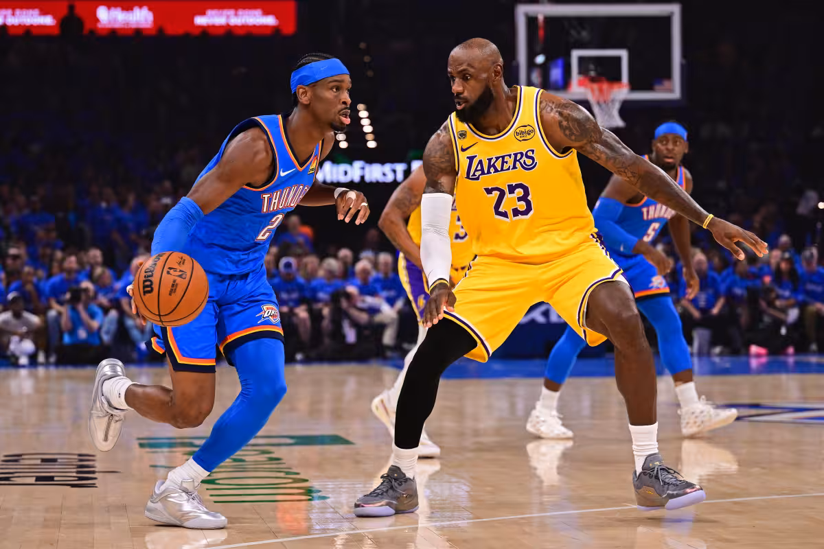 Shai Gilgeous-Alexander cracks the Lakers’ defense as Thunder take Game 1