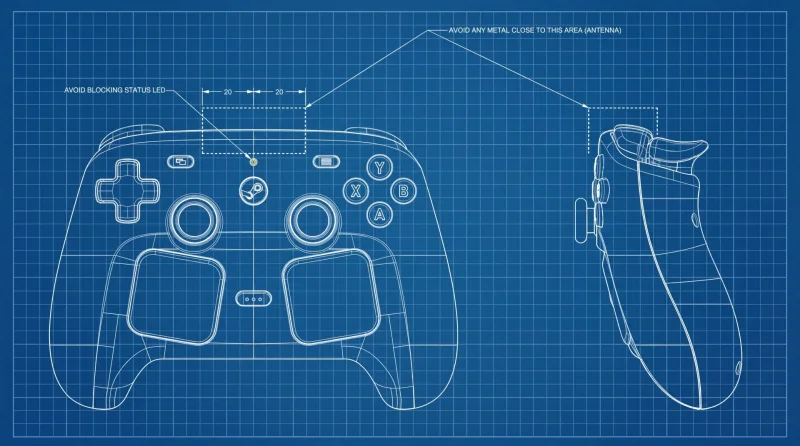 Steam Controller Reservation: Valve releases full CAD files for modders
