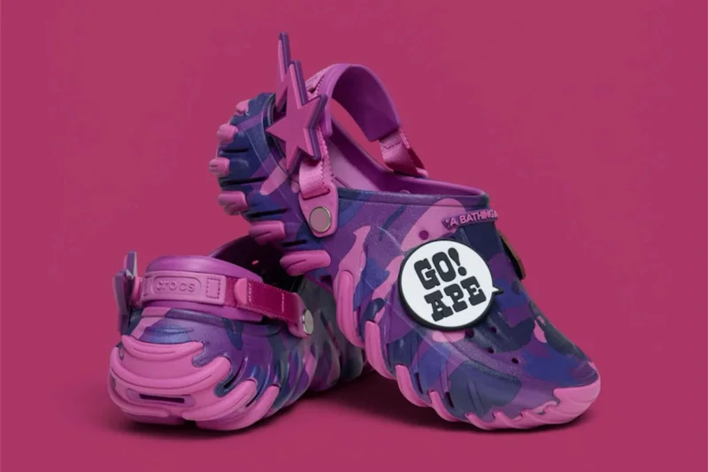 Bape Crocs return with Echo RO Clog pack, ABC camo and new colorways